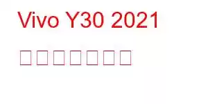 Vivo Y30 2021 携帯電話の機能