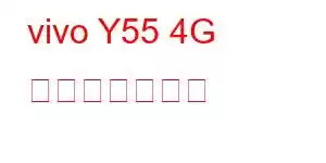 vivo Y55 4G 携帯電話の機能