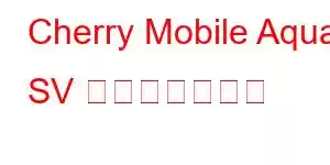 Cherry Mobile Aqua SV 携帯電話の特長